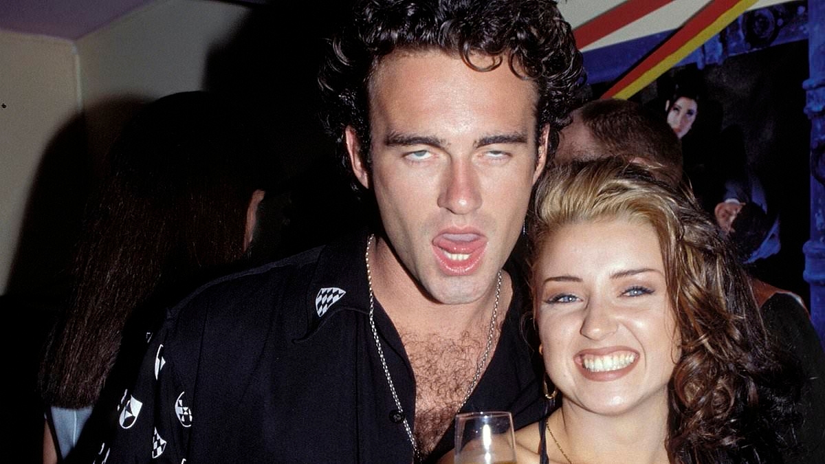 Resurfaced interview with Julian McMahon and Dannii Minogue reveals how crazy they were about each other before failed marriage - as she remains silent on his shock death