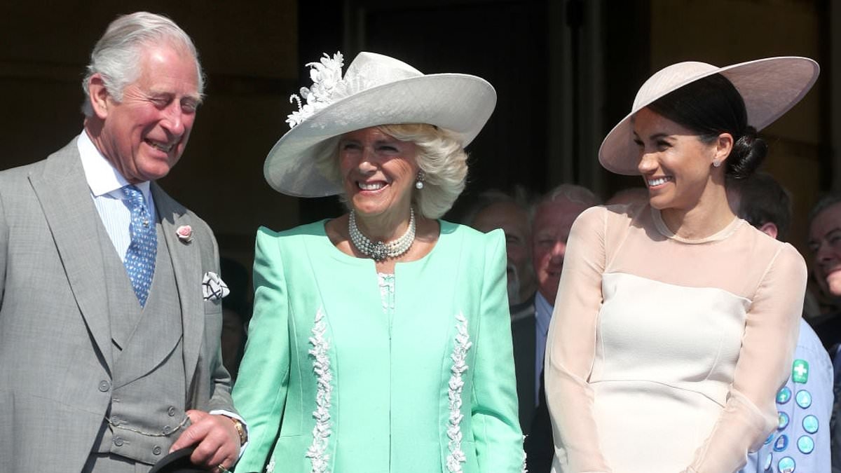 Meghan shares cryptic post celebrating the birthdays of 'ladies near and far' - as Queen Camilla turns 78