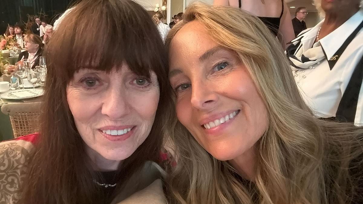 Chynna Phillips, 57, poses for very rare photo with sister Mackenzie Phillips, 65, at Brian Wilson's memorial