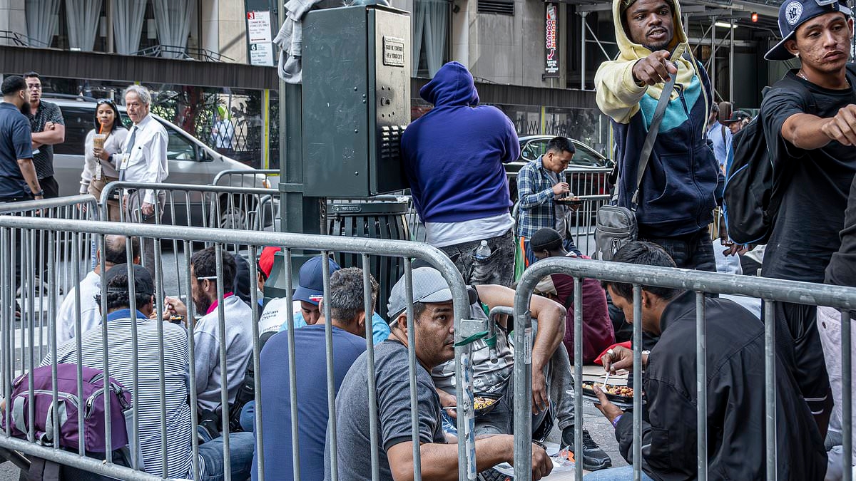 How a glitzy New York hotel became the epicenter of the migrant crisis