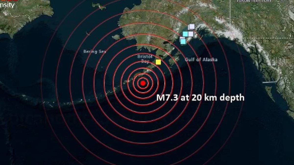 Monster Alaska earthquake rocks state and sparks tsunami...and scientists warn it may not be over