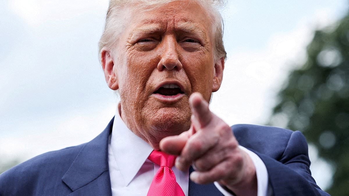 White House reveals when Donald Trump will land in Scotland next week - and confirms he will talk trade with Keir Starmer while in the UK