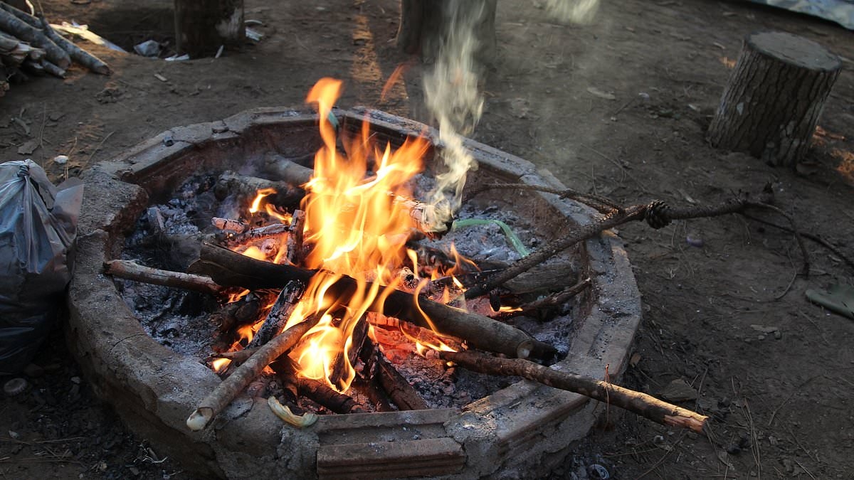 Nurse 'nearly burns to death' in her own garden after firepit catastrophe