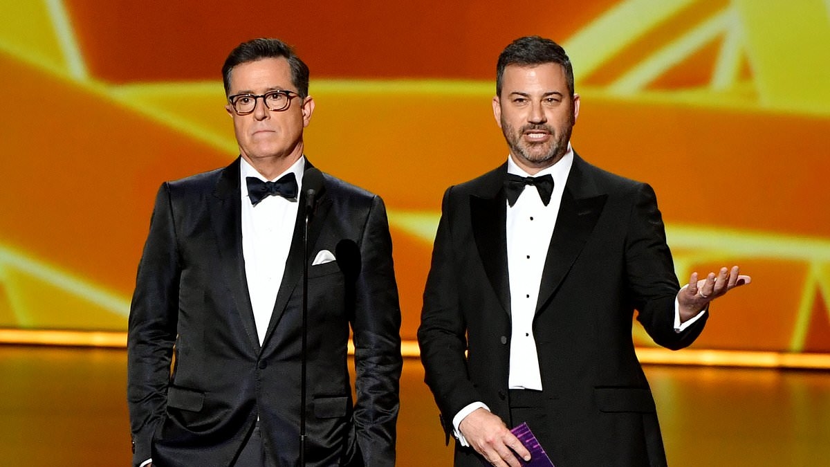 Spooked Jimmy Kimmel's F-word rant over Colbert cancelation as his own late night show circles the drain