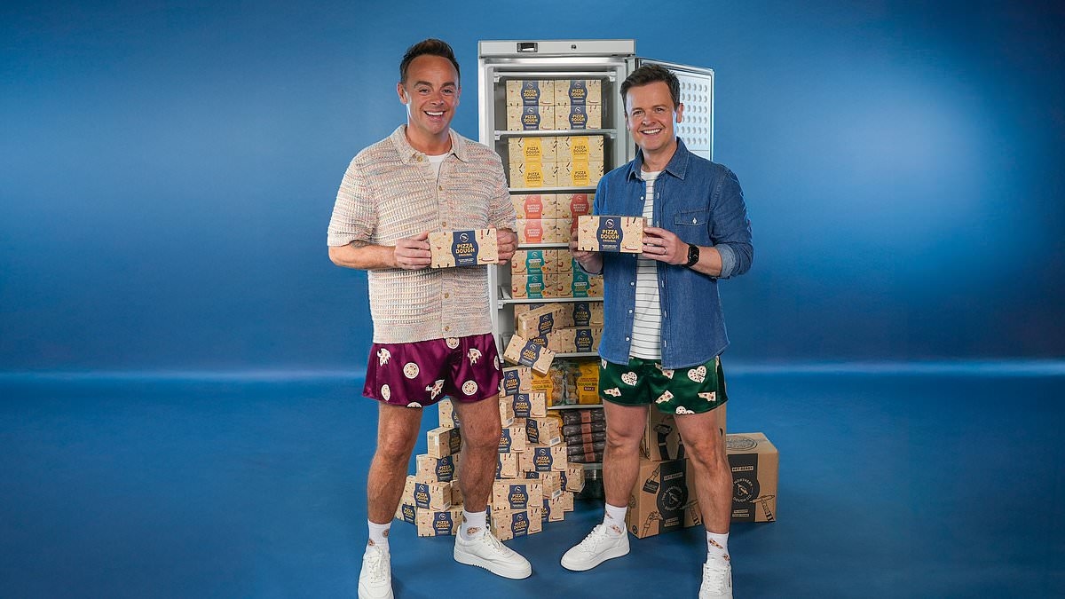 Ant and Dec strip down to their boxers as they reveal their very surprising new career move