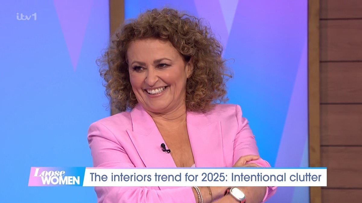Loose Women horrified as Nadia Sawalha offers peek inside 'cluttered' home - gasping 'it's stressing me out just looking at it!'