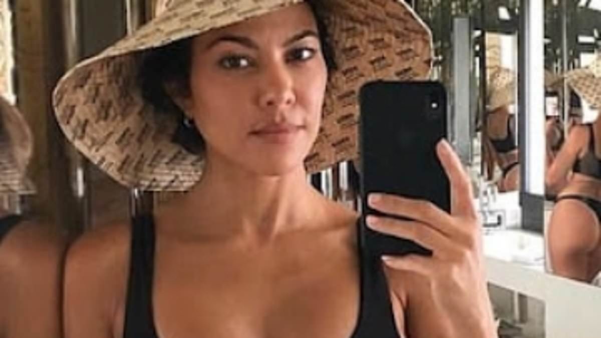 Kourtney Kardashian, 46, hilariously slams follower who accuses her of looking pregnant in a bikini