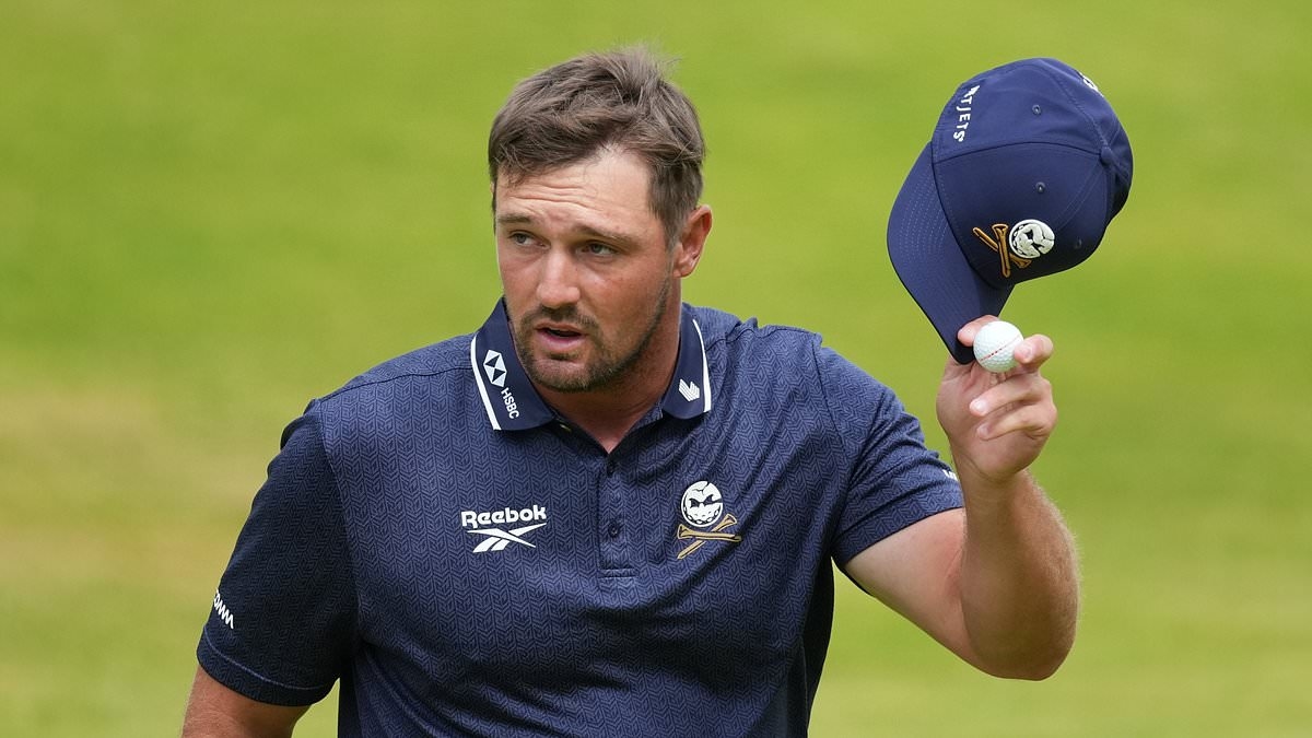 Bryson DeChambeau explains why he practised with illegal golf ball at Royal Portrush - and backs Donald Trump to make The Open great again