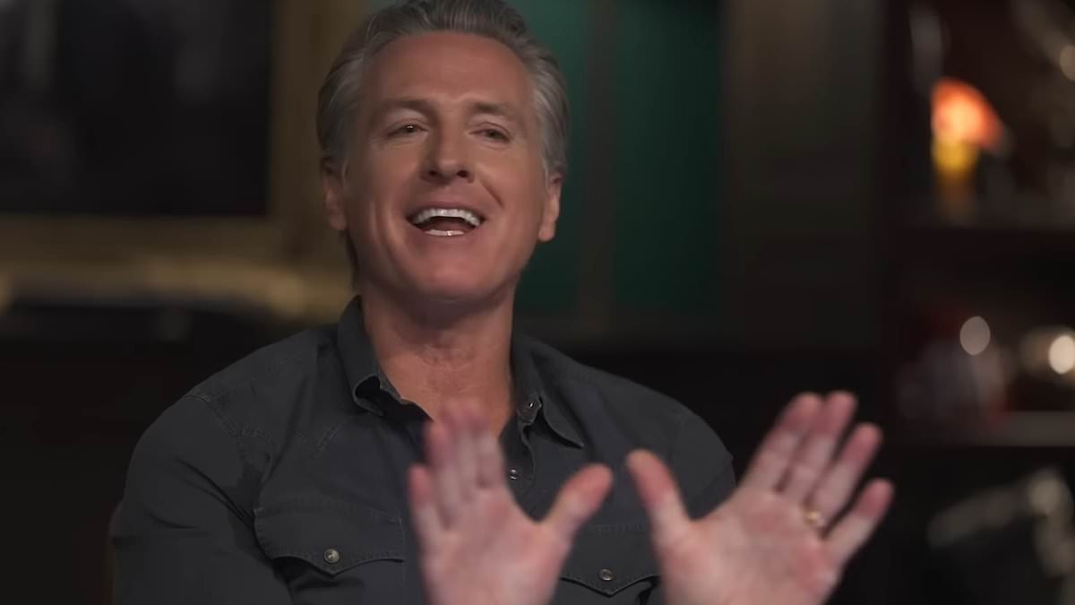 EXCLUSIVE Moment squirming Gavin Newsom says the quiet part out loud about trans kids... it's as humiliating as it is shameless