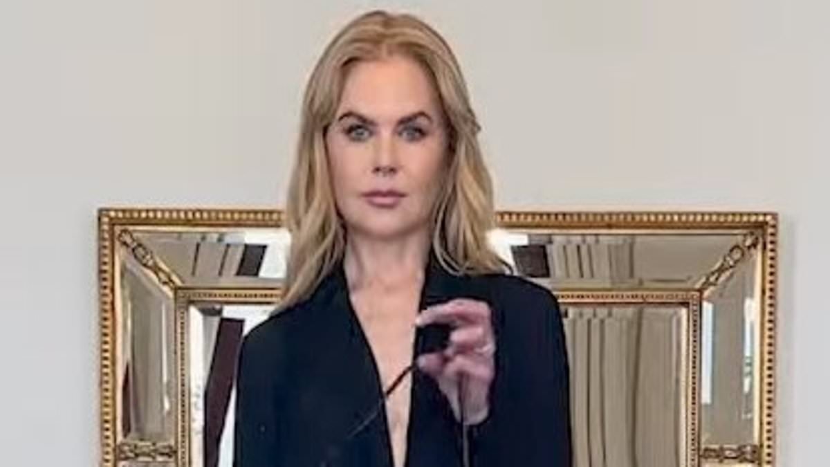 Ageless Nicole Kidman, 58, stuns as the new face of Balenciaga as she puts on a VERY leggy display in glam winter campaign