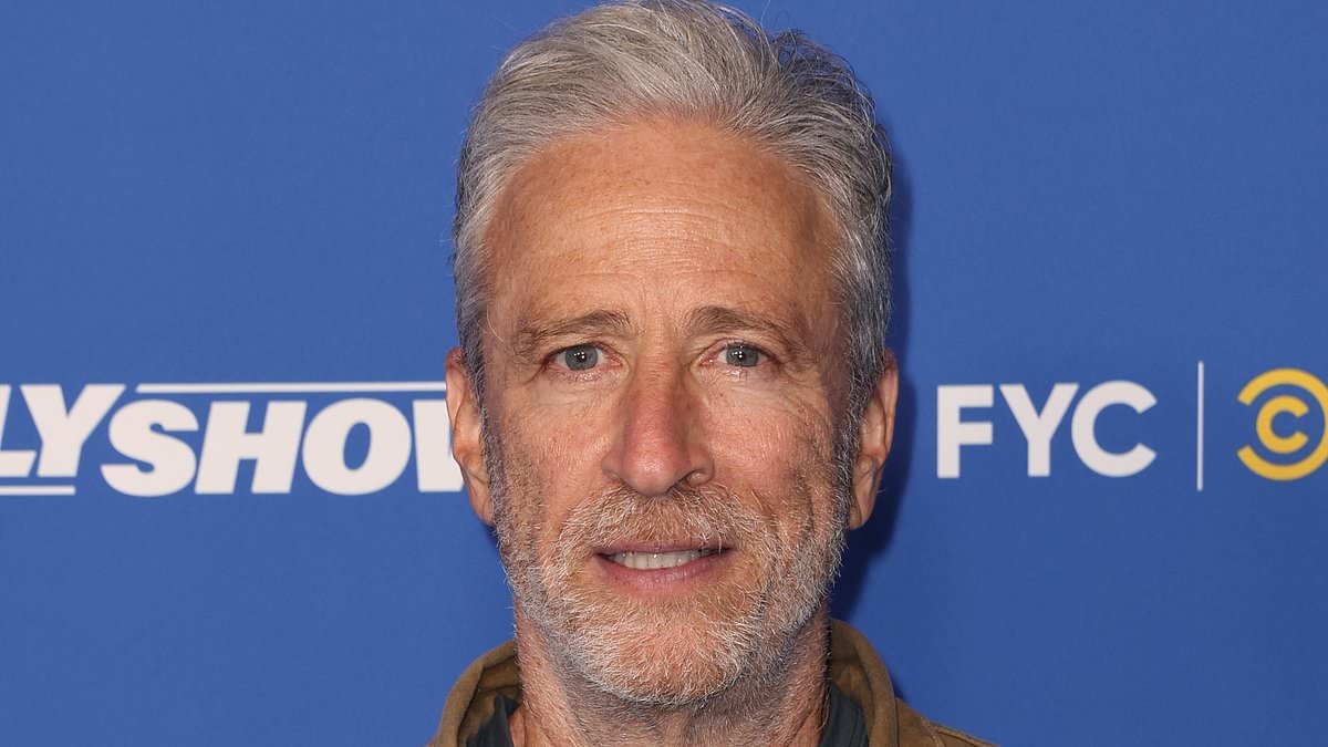 Jon Stewart voices fears for his own future amid Stephen Colbert's AXING from late night show