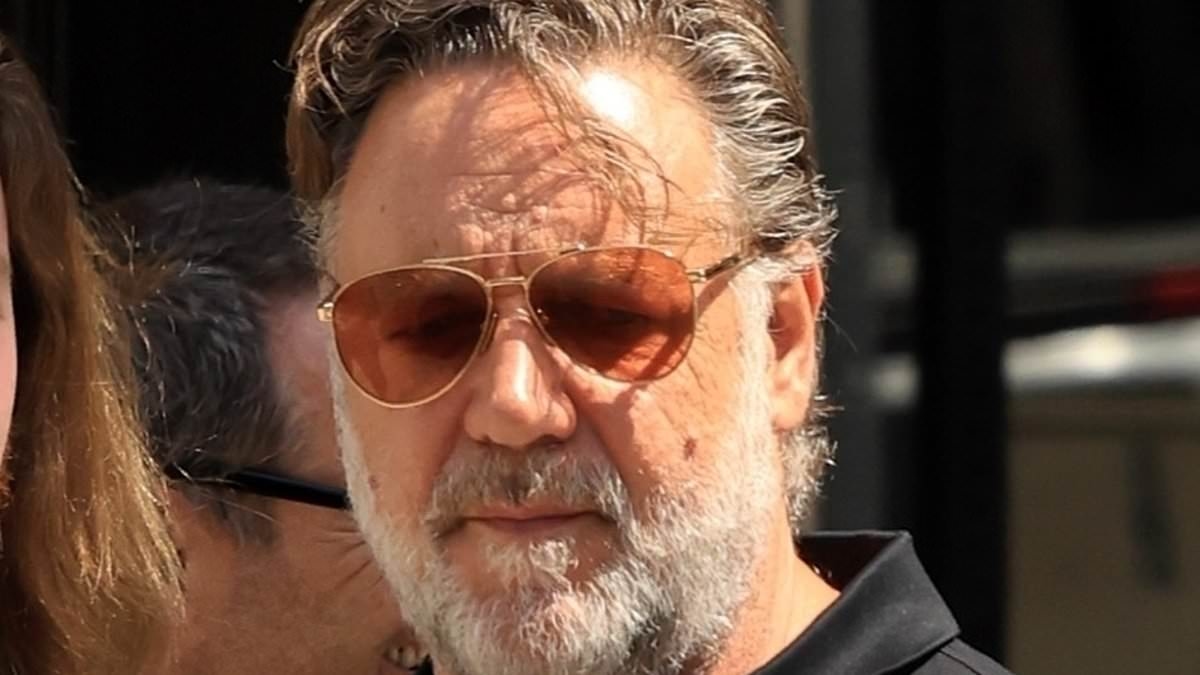 Meet the Gladiator's heirs! Russell Crowe steps out with his rarely-seen sons in Los Angeles - and it's clear the next generation of Hollywood nepo babies is already in training