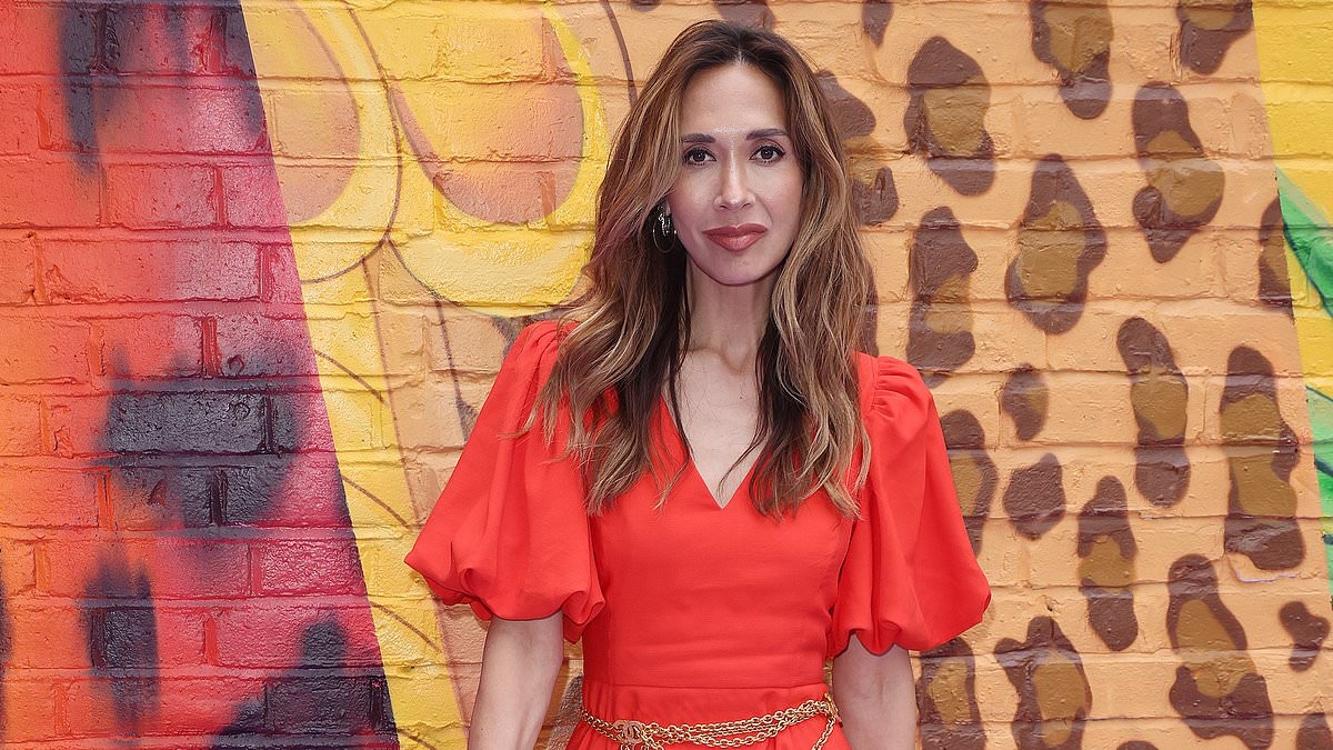Myleene Klass shares heartfelt tribute to her old school where she now works as a fire tears through the building - just days after she received her MBE