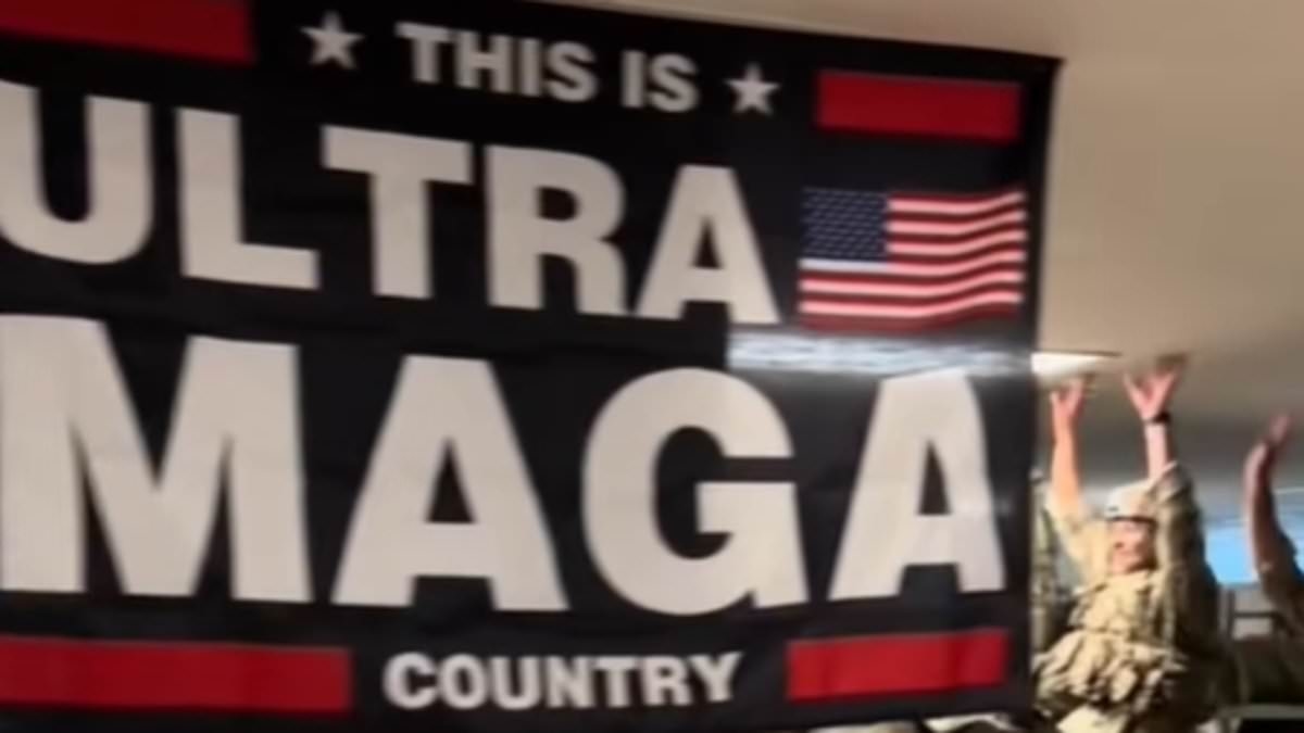 Army sergeant investigated for forcing soldiers to do pushups under MAGA banner