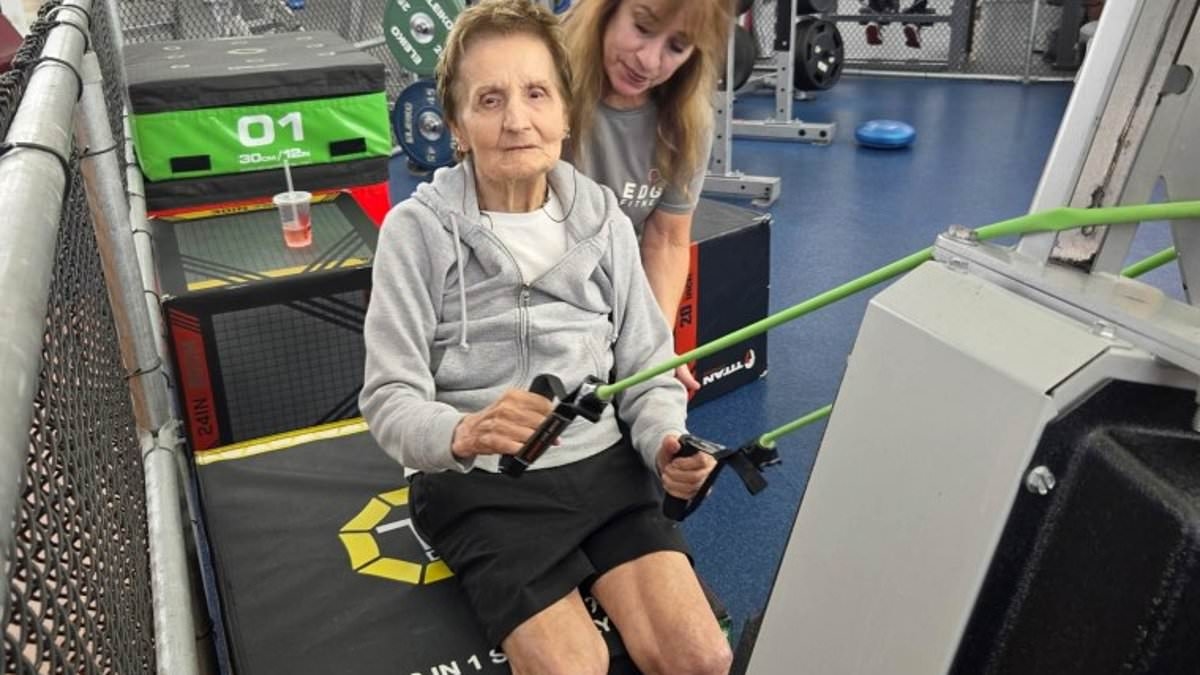 Connecticut woman, 100, who still weightlifts reveals her secret to a long life