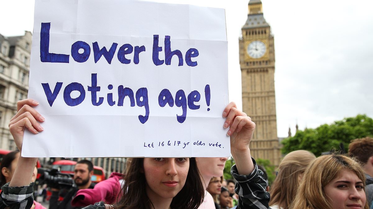 SARAH VINE: Why is 16 too young for voting? Ask a brain scientist...