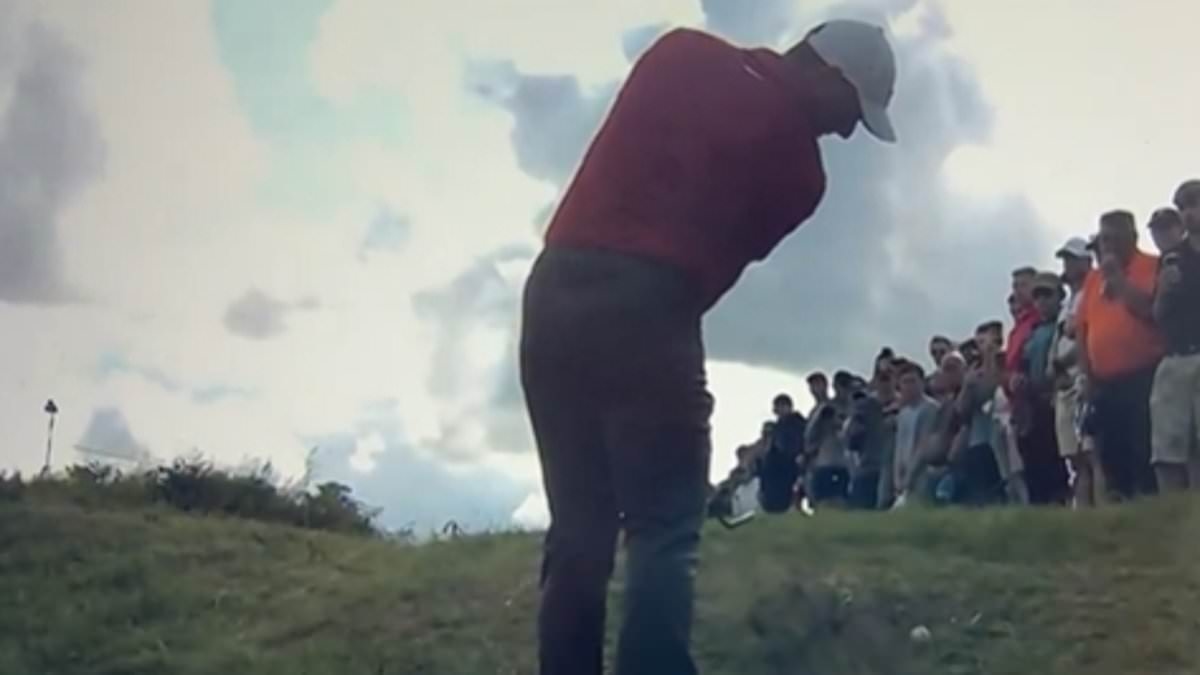 Golf fans can't believe incredibly rare moment at The Open after Rory McIlroy bizarrely ends up with another ball AFTER he hit his own