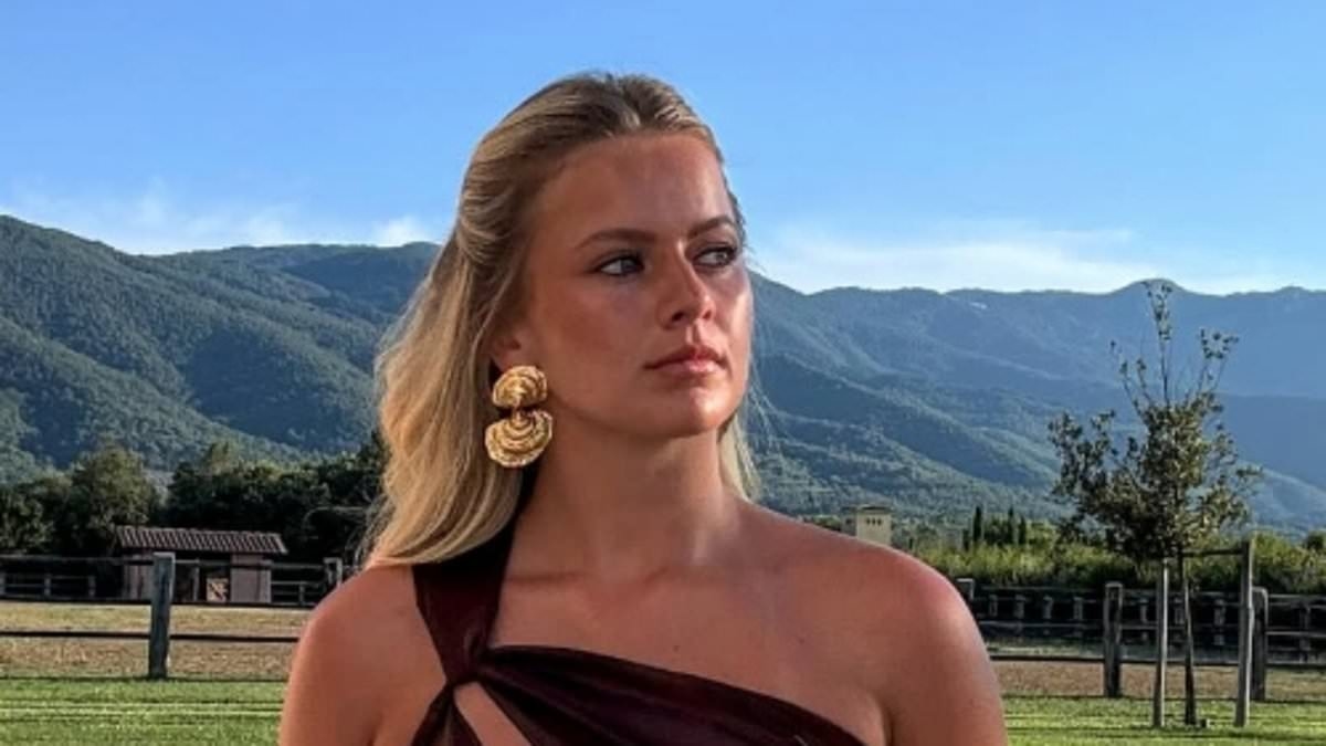 Tasha Ghouri flashes plenty of skin in risqué cut out summer dress as she continues to shares snaps from Italian getaway amid boyfriend drama