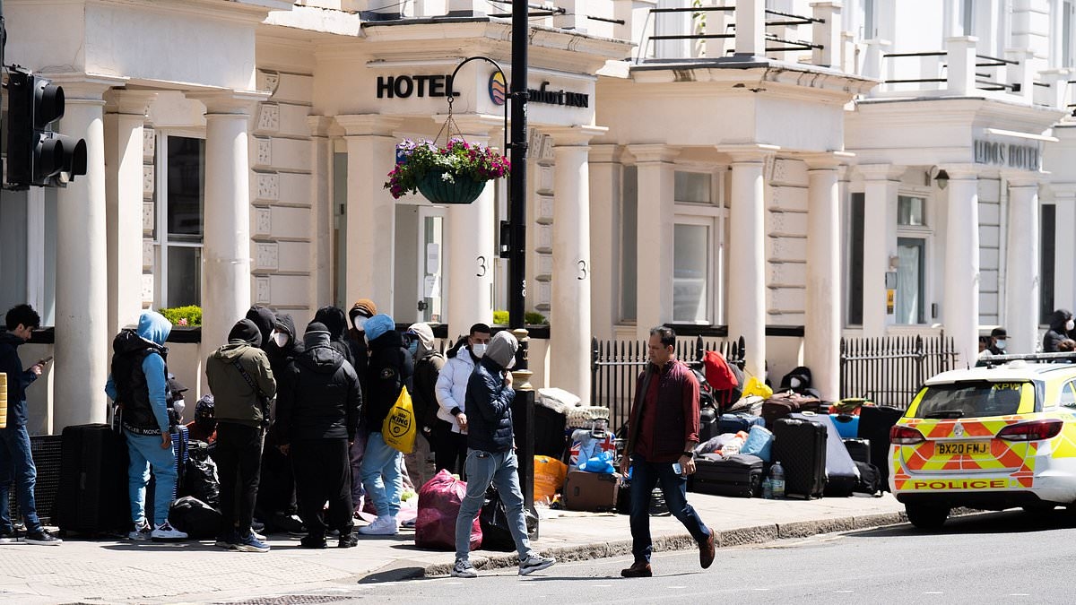 EXCLUSIVE Hundreds living in taxpayer-funded hotels across the UK accused of offences including rape, sex attacks, robbery, theft and violence
