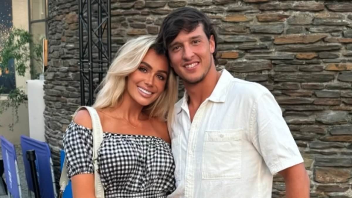 James Argent's ex Nicoline Artursson, 32, sparks romance rumours as she cosies up to hunky Italian tennis player Lucianco Darderi, 23 - two months after the TOWIE star's suspended jail sentence for pushing her down steps