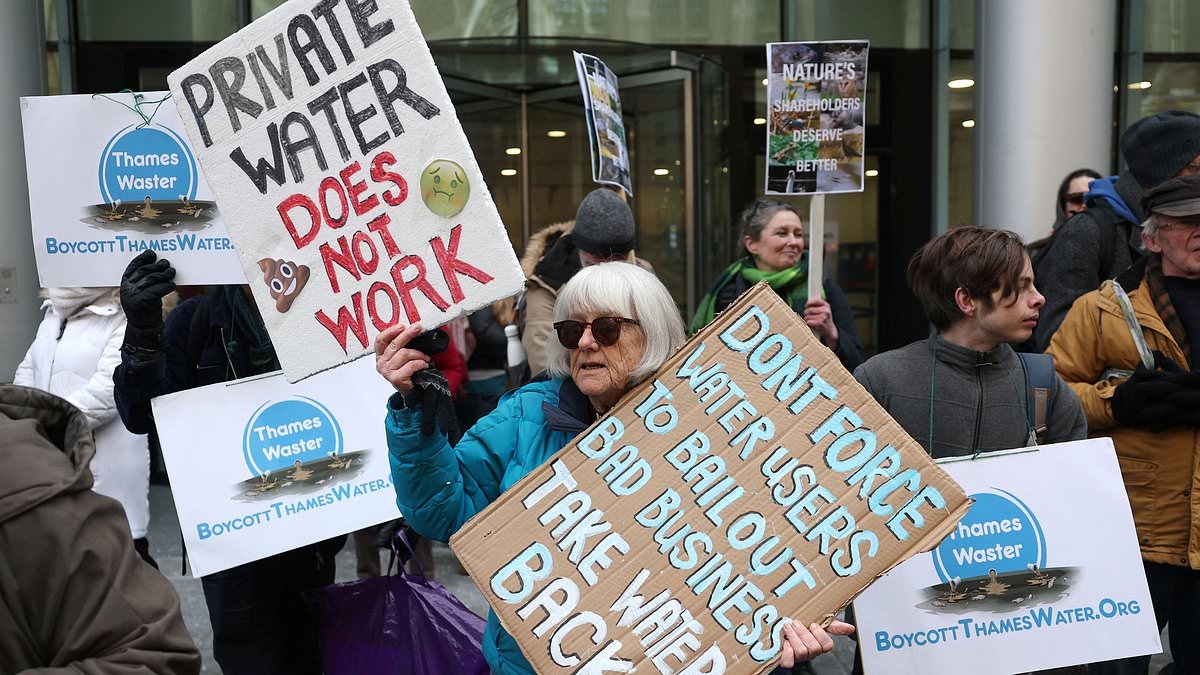 Middle class families could be hit with soaring water bills under Labour's new plan to subside the costs for Britain's poorest households