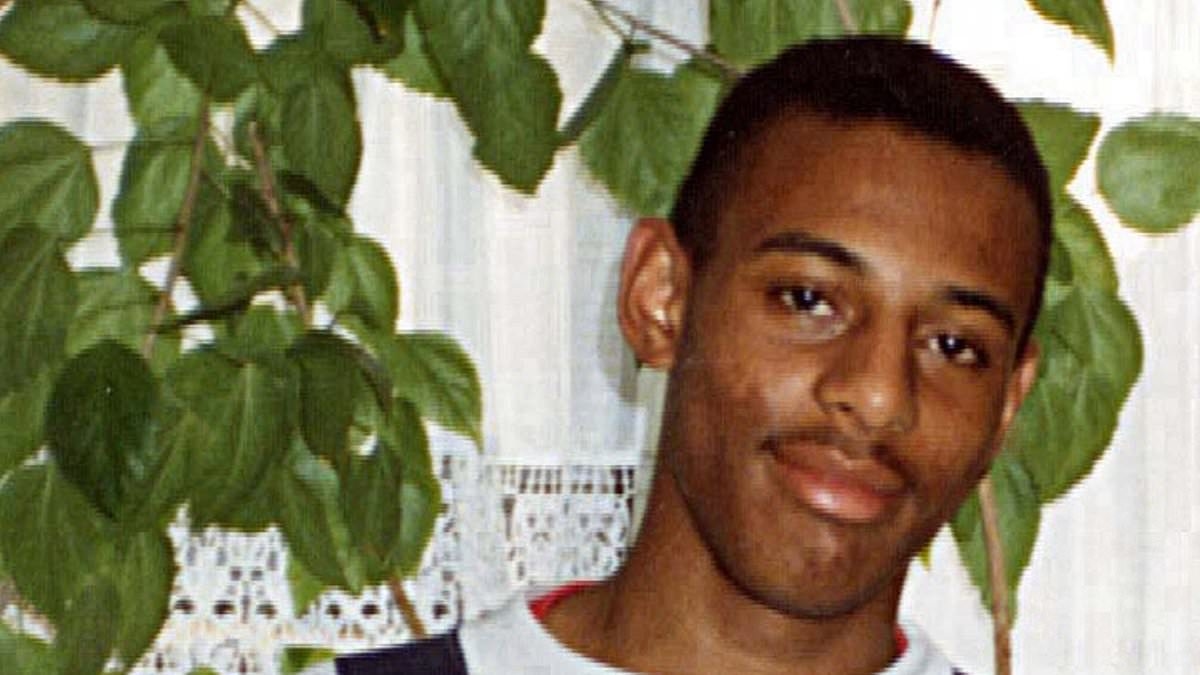Stephen Lawrence's father pleads with one of the thugs who murdered his son to reveal the names of the other gang members involved in the attack