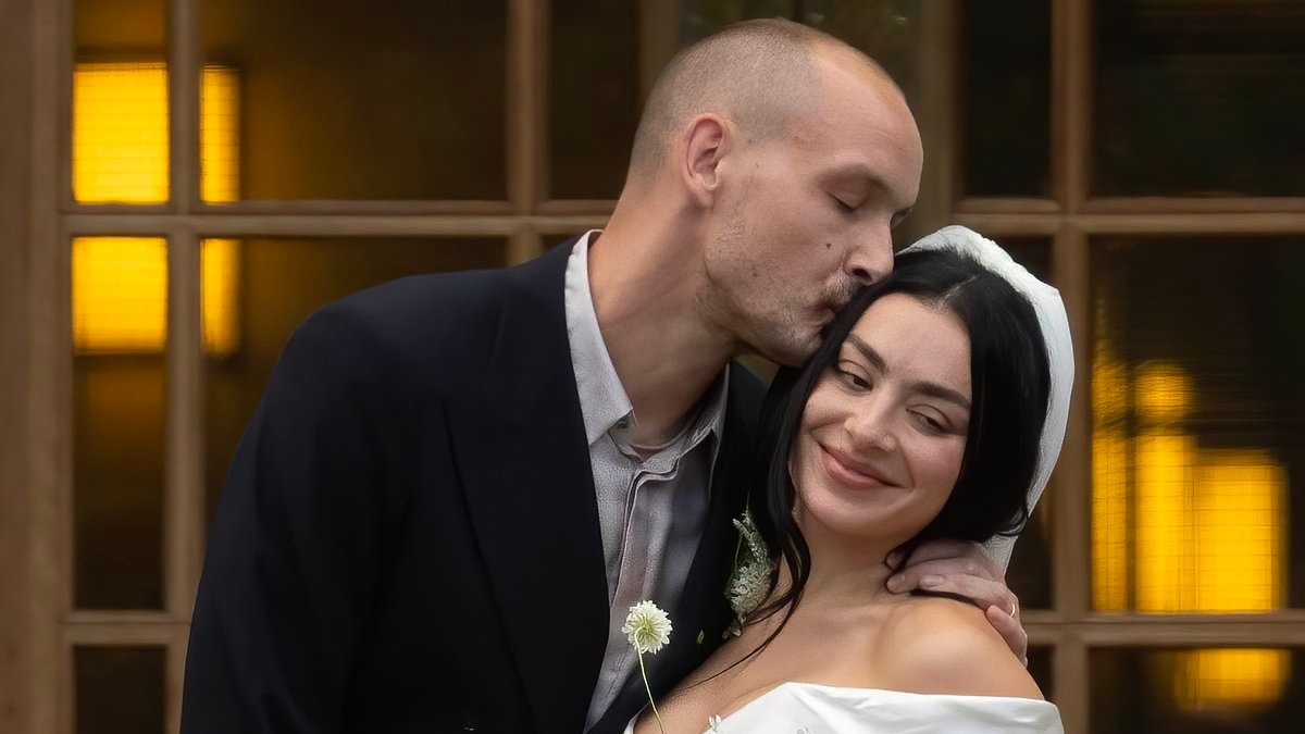 Newlyweds Charli XCX and George Daniel share glimpse of wild wedding party with champagne, cigarettes and pasta