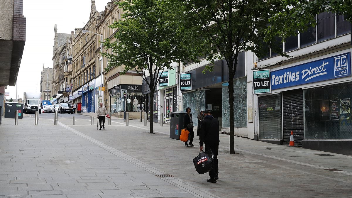 EXCLUSIVE The ghost town centre with more abandoned shops than nearly every city in the UK as locals blame drug addicts, high rents... and EACH OTHER