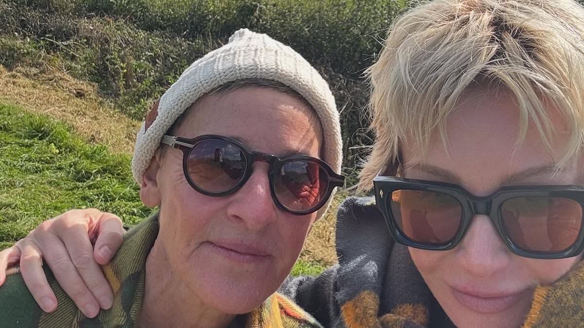 Ellen DeGeneres confirms she left the US because of President Trump and declares she and wife Portia de Rossi are 'staying in the UK' for good