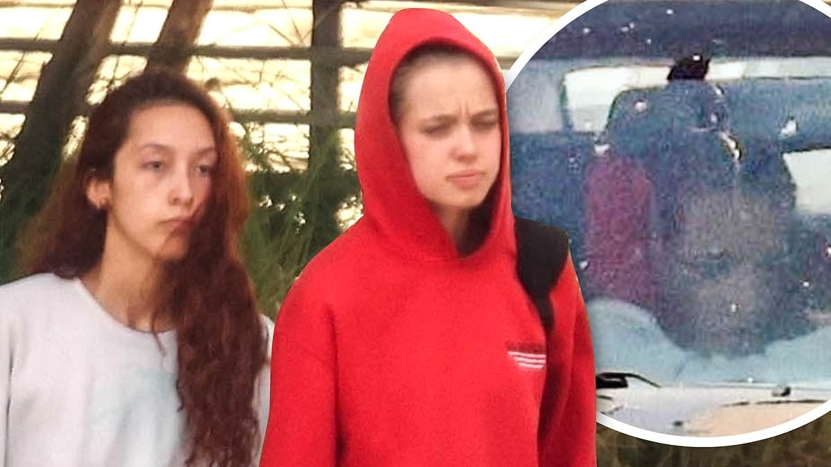 Angelina Jolie's daughter Shiloh, 19, and 'girlfriend' enjoy steamy PDA in car after moving in together