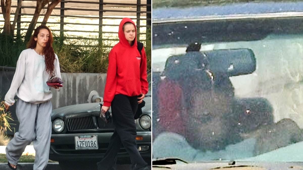 Angelina Jolie's daughter Shiloh and 'GF' enjoy steamy PDA in car