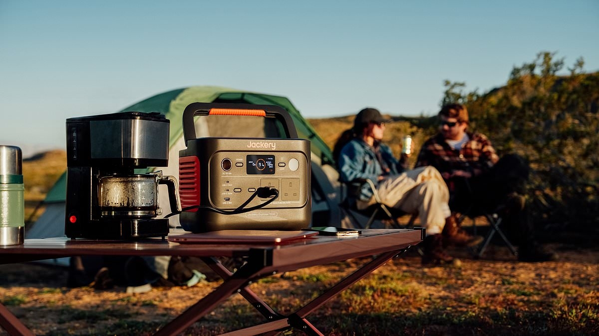 Power up anywhere: This portable power station is a must for outdoor getaways - shop it today with 50% off (plus save an EXTRA 5% with our code)