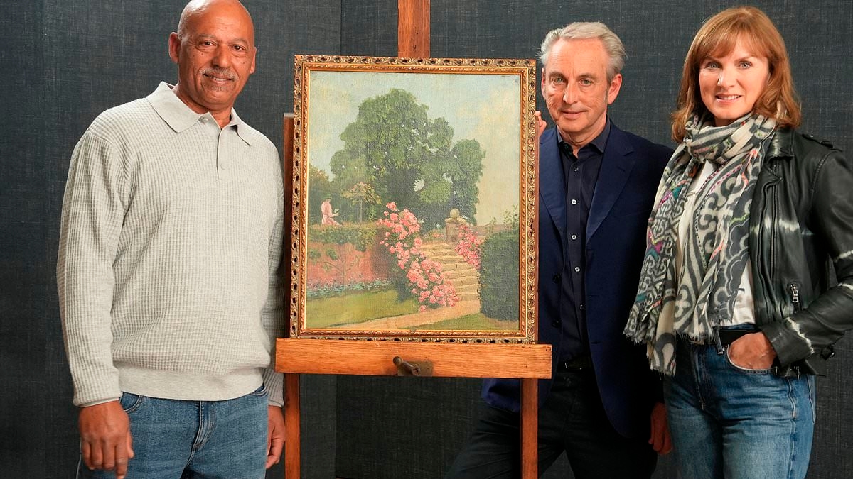 Fake Or Fortune guest gobsmacked by life-changing value of 'Winston Churchill painting' bought for just £140 that almost went undetected