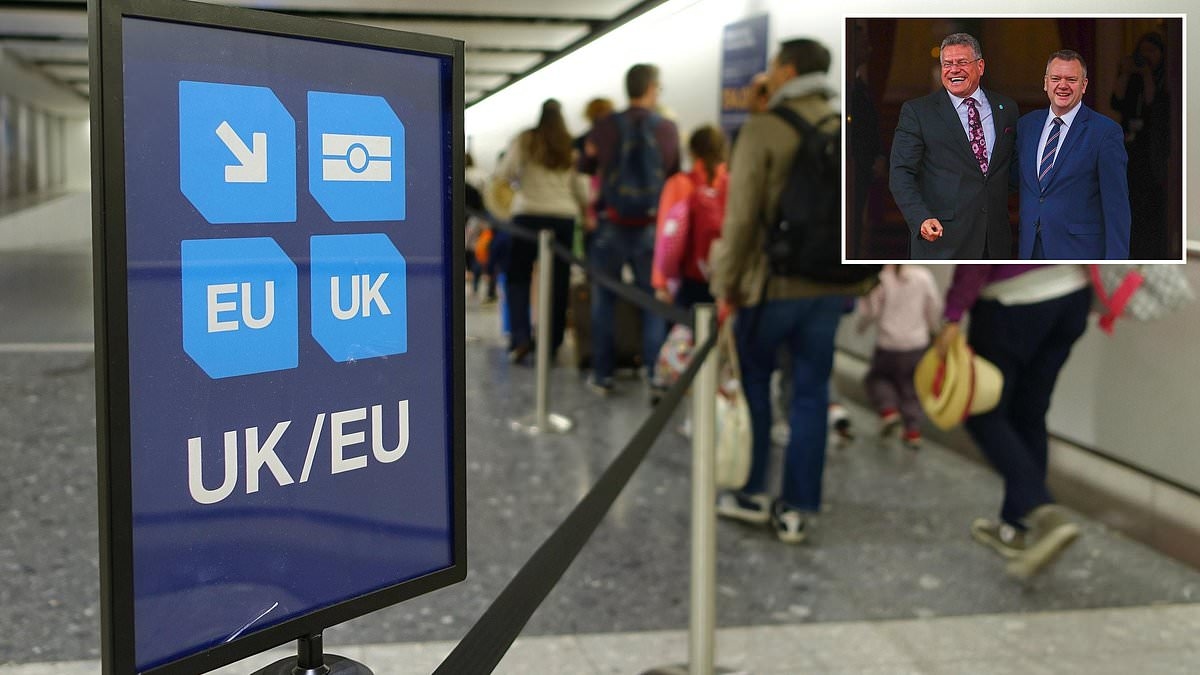 Free movement by the back door? EU citizens will be able to work in UK for up to three years as Starmer bows to Brussels ‘youth mobility' demands
