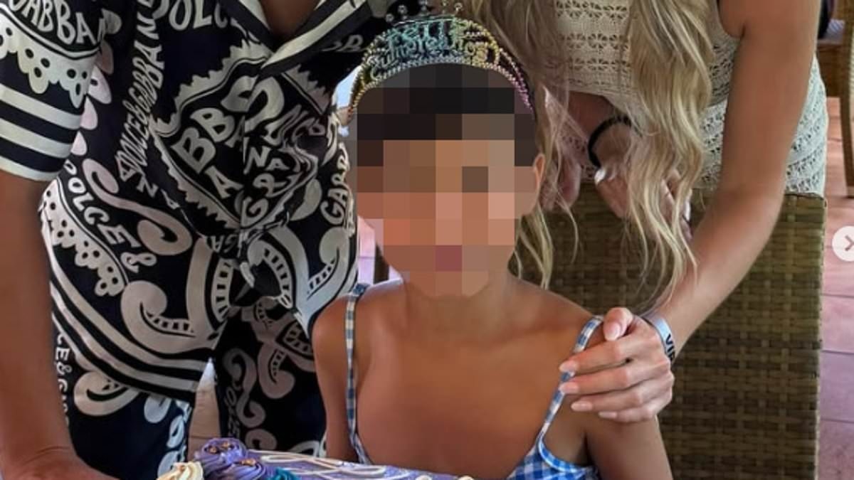 Former Chelsea star under fire for allowing his eight-year-old son to wear a dress