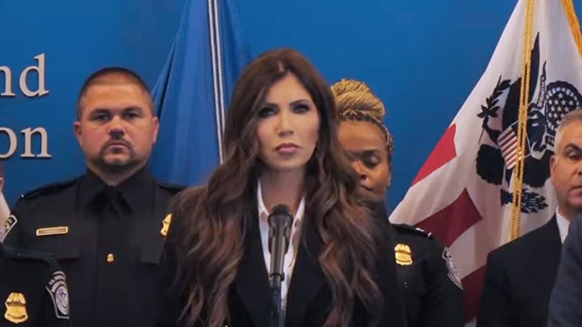 Noem gives update on border agent shooting