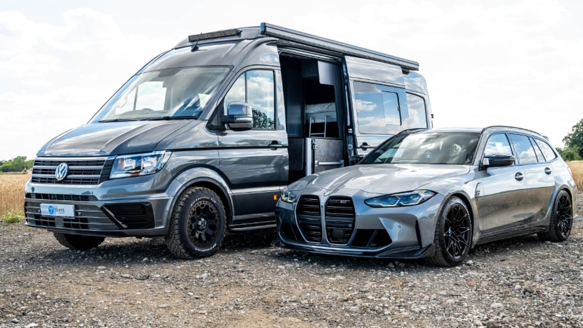 You could win a ​BMW M3 Touring, a VW Crafter Campervan & £10,000... for JUST 35p!