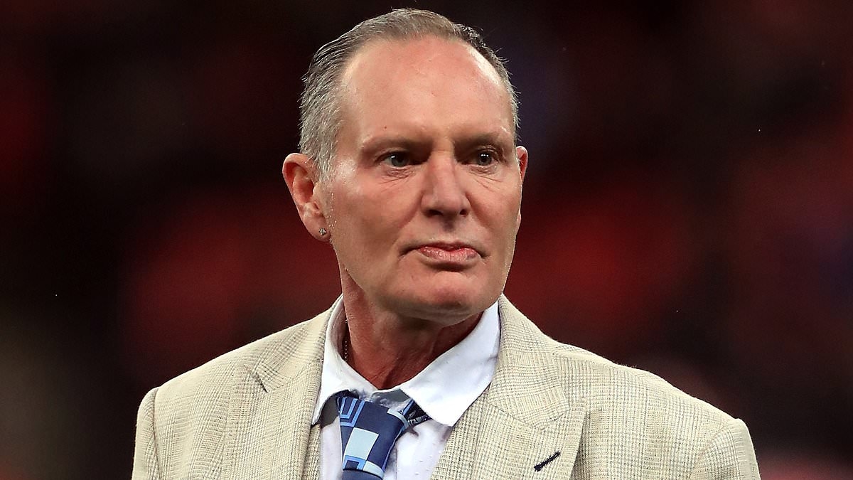 BREAKING NEWS Paul Gascoigne's management 'give update on England legend's condition' after he was rushed to intensive care last week following a collapse at home