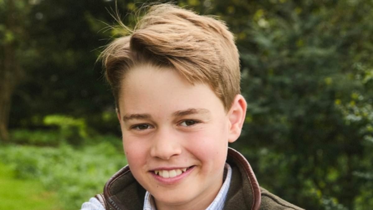 Prince George beams in never-before-seen photo released to mark his 12th birthday