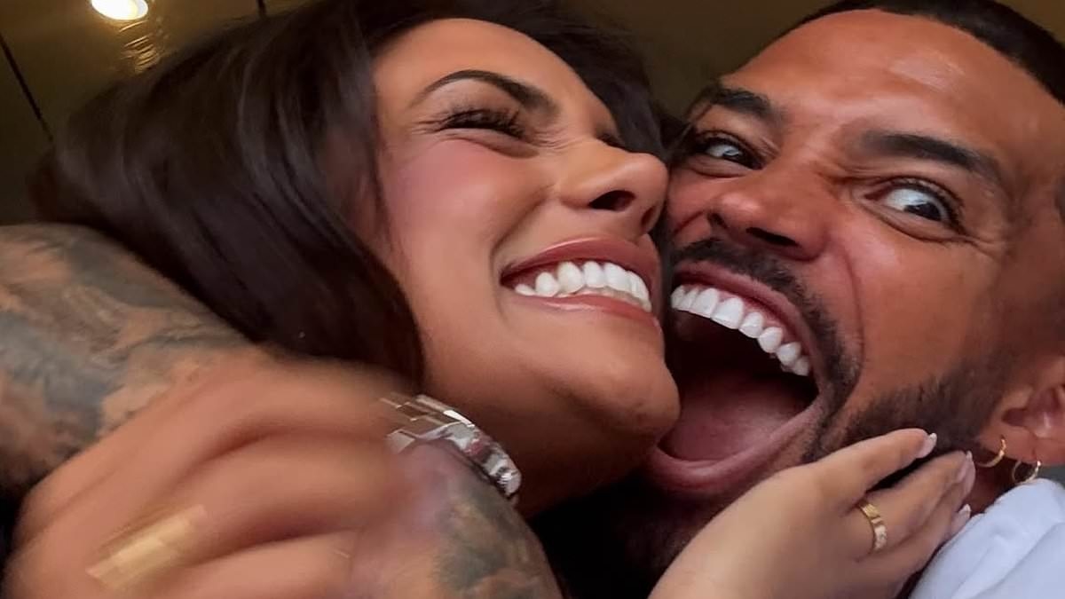 Love Island star CONFIRMS romance with EastEnders actress with slew of loved up snaps following months of relationship rumours