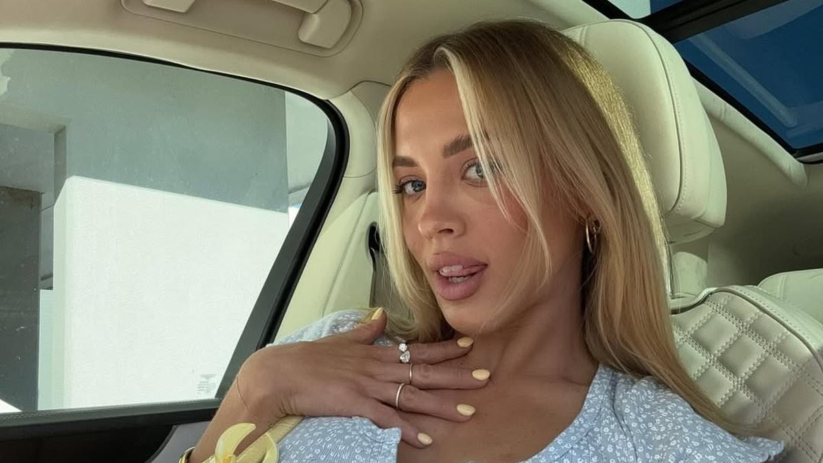 Tammy Hembrow asks fans if she has 'eyebrow blindness' as she debuts new look - amid viral trend that has women questioning their grooming choices