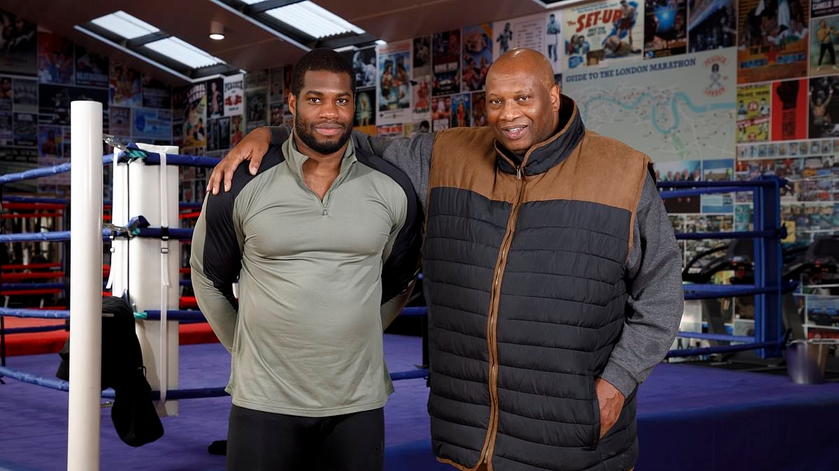 The ultimate pushy parent? Meet Daniel Dubois' 'crazy taskmaster' dad, who made his son do BRUTAL workouts as a child, 'made millions selling posters' as a market trader, and threw lavish party before Oleksandr Usyk fight
