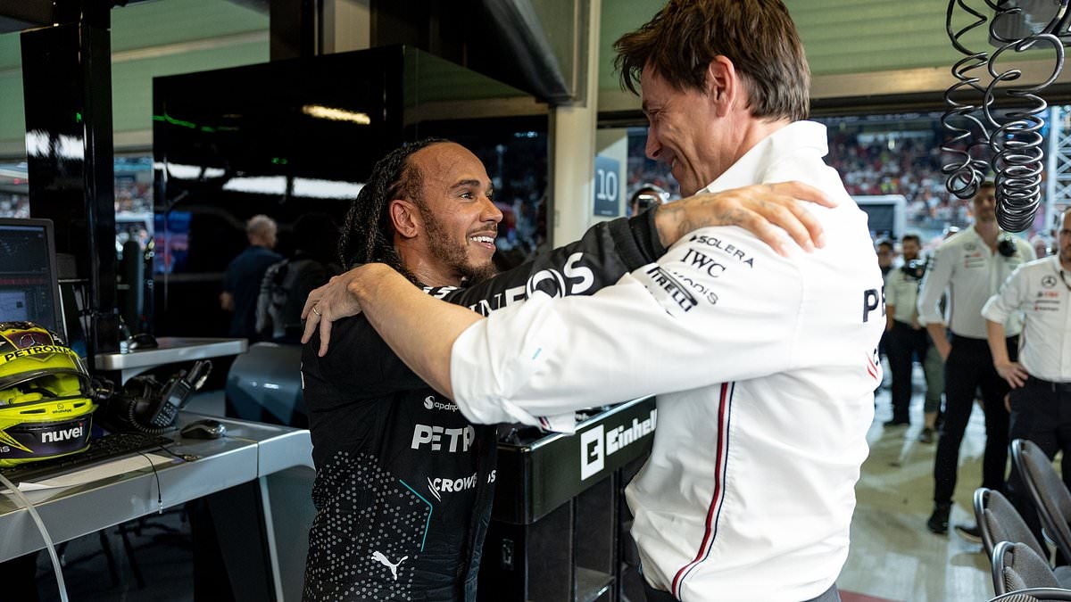 Mercedes boss Toto Wolff reveals Lewis Hamilton still asks him for DATING advice - as he sheds light on his relationship with the seven-time world champion after his Ferrari exit