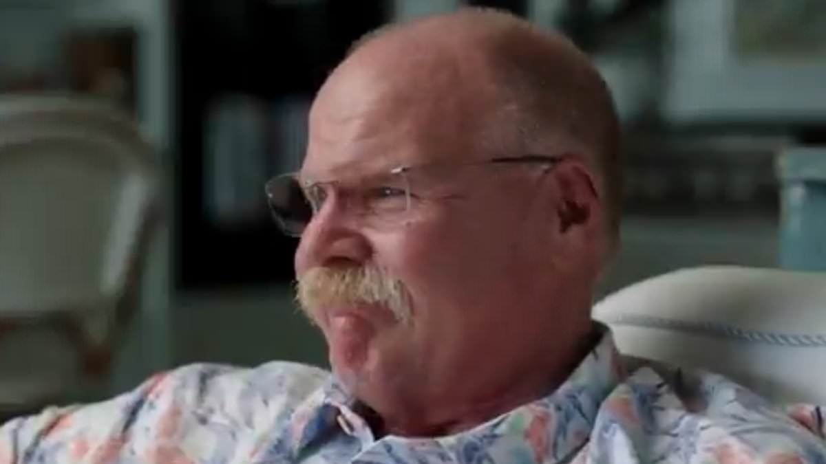 Andy Reid breaks down in tears as new trailer for Kansas City Chiefs' behind-the-scenes documentary airs