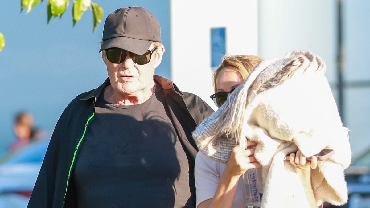 David Hasselhoff supported by wife Hayley Roberts months after ex Pamela's tragic suicide
