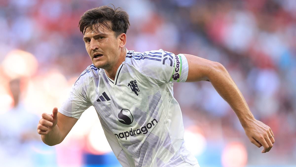 Revealed: Why Harry Maguire has NOT travelled on Man United's USA pre-season tour - as defender provides update