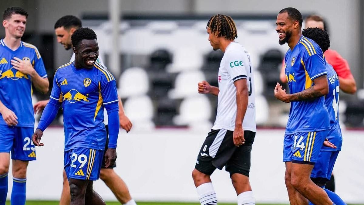 SC Verl 1-4 Leeds: Whites pick up their first win of pre-season in game fans were told not to travel to on the back of Man United draw
