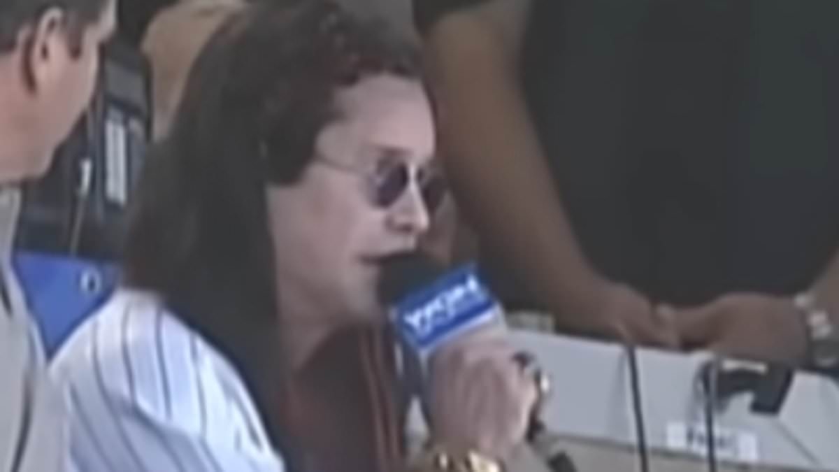 Fans speechless at Ozzy Osbourne's iconic rendition of Take Me Out to the Ballgame after legend's death