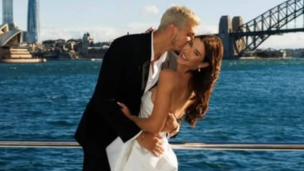 Brittany Hockley shows off her FOURTH wedding dress as she marries Ben Siegrist for a second time in 'very small' ceremony