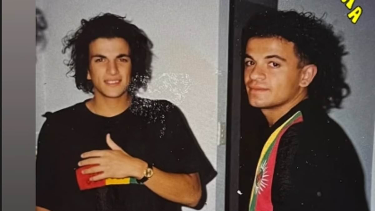 Peter Andre shares striking throwback snap from his heyday as a pop star, with the now 52-year-old rocking a wild haircut